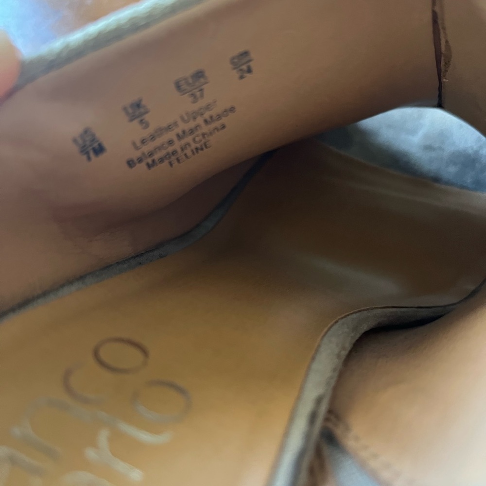 Franco Sarto Gray Mules - Picture 7 of 8